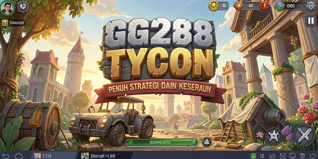 Tampilan gameplay GG288 yang menarik dan interaktif dalam dunia Tycoon.