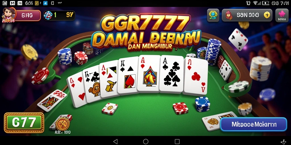 Tampilan gameplay seru di GGR7777 dengan teman-teman.
