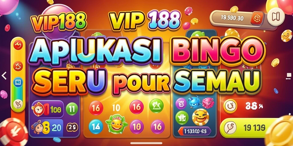 Screenshot gameplay seru dari aplikasi Bingo VIP188.