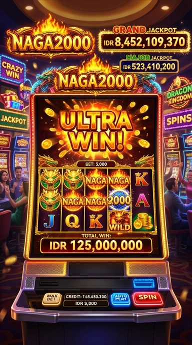 Tampilan antarmuka pengguna aplikasi naga2000 yang modern.