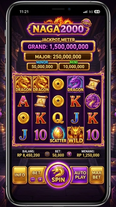Proses pengunduhan aplikasi yang cepat di naga2000.